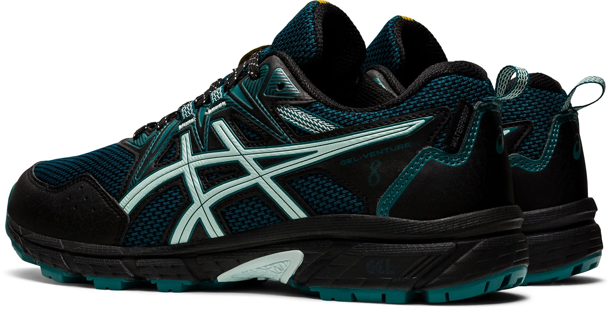 Asics Gel Venture 8 Waterproof Womens Trail Running Shoes - Green