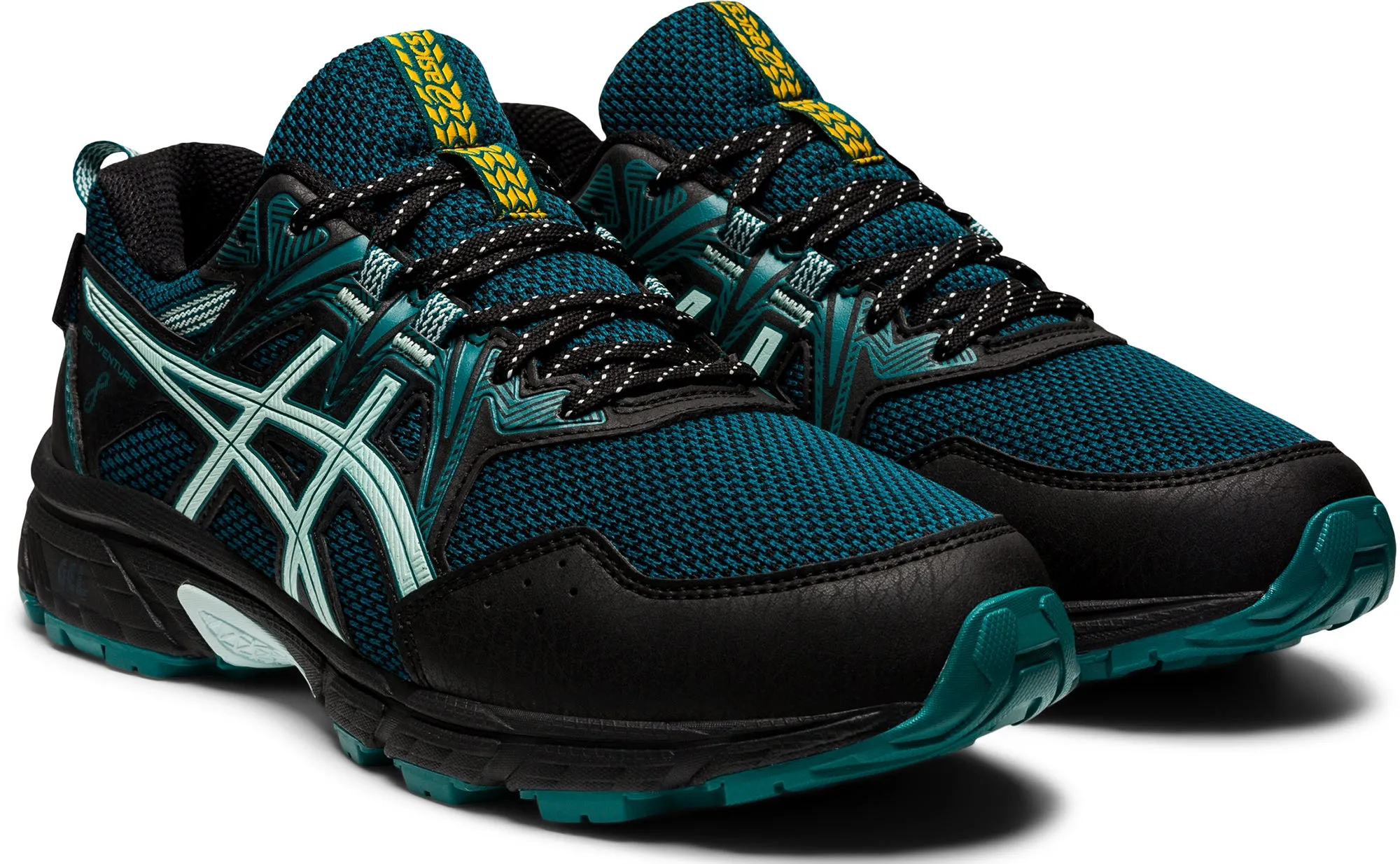 Asics Gel Venture 8 Waterproof Womens Trail Running Shoes - Green