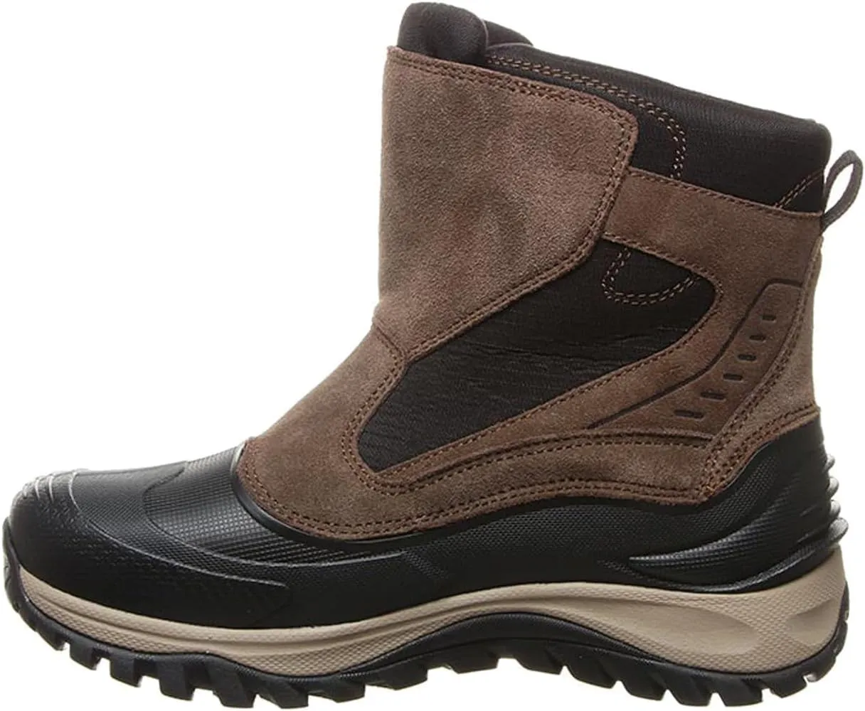 BEARPAW Men's Overland Multiple Colors | Men's Waterproof Boot | Men's Slip On Boot | Comfortable Winter Boot