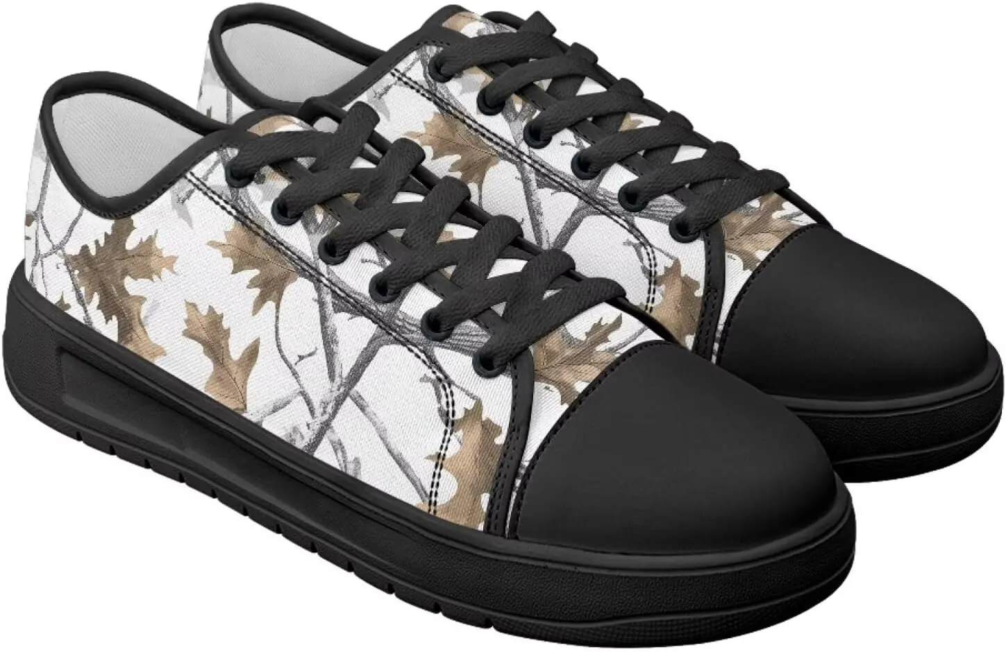 Canvar Shoes for Women Men Lace up Low Top Platform Sneakers for Walking Hiking Running