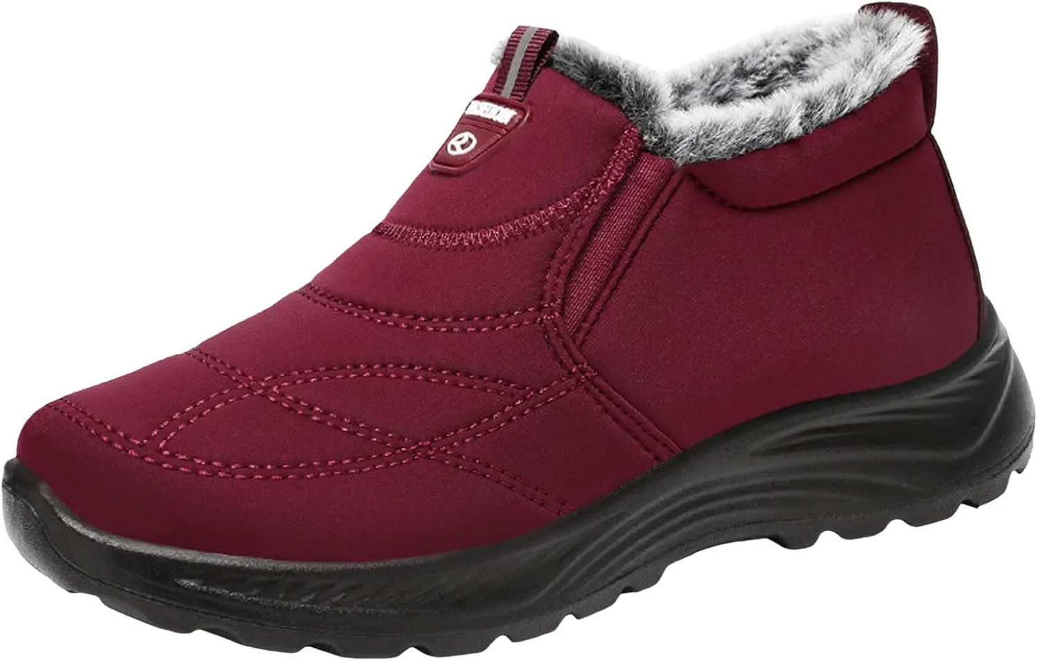 Women's Winter Shoes Waterproof Boots Outdoor Short Rain Boots Insulated Trekking Trail Climbing Shoes Work Boots for Men